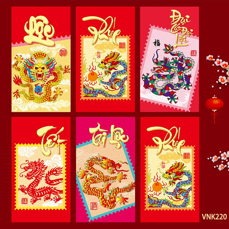 Amosfun 30pcs Chinese New Year Red Envelopes 2024 Dragon Year Lucky Money  Pocket Pouches New Year Ho…See more Amosfun 30pcs Chinese New Year Red