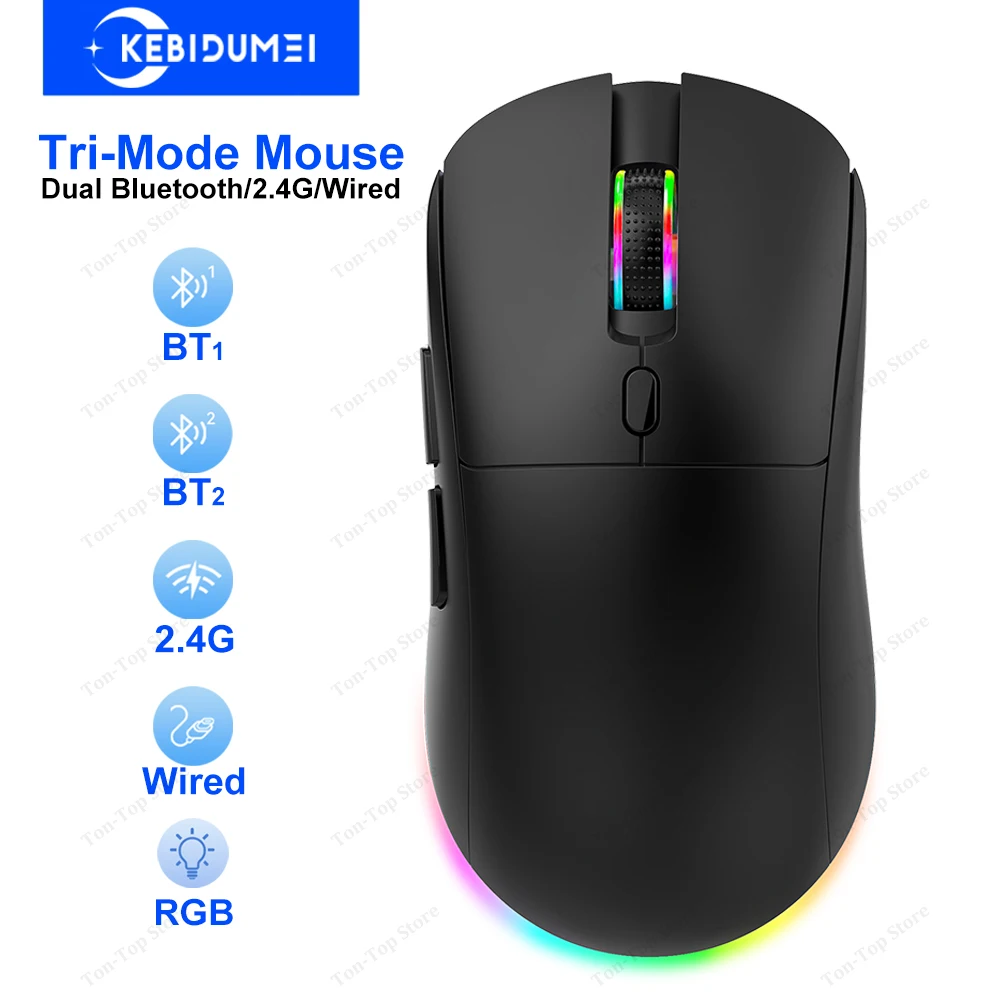【Best SKU活动价 Guaranteed】 Dual Bluetooth 5.3 Mouse 2.4G Wireless Mouse ...