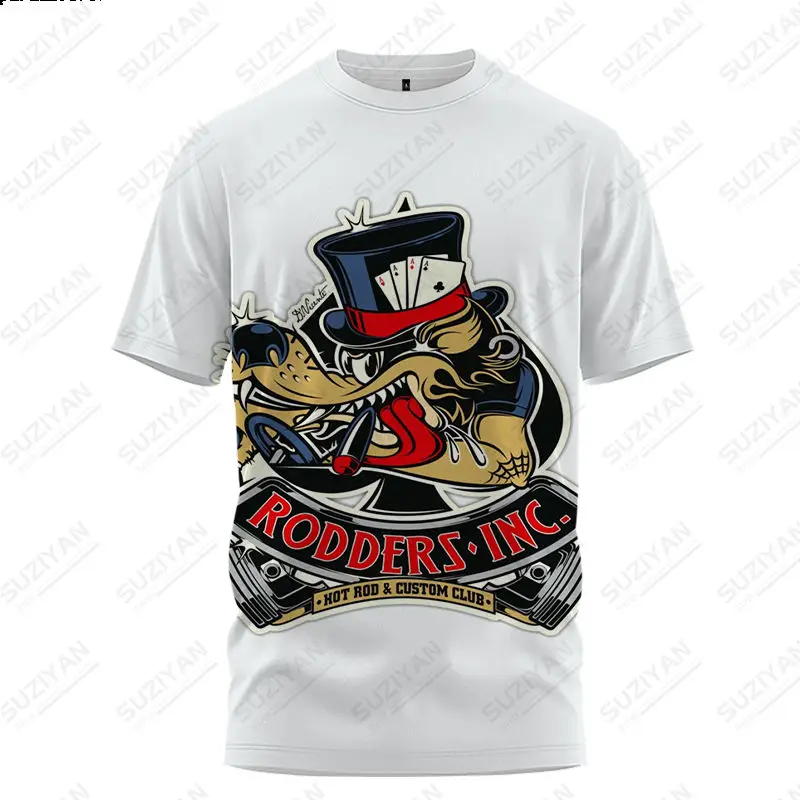

Men's Fashion Retro 2023 Summer Rock Gothic Top 2023 Luxury Style Short Fashion British T-Shirt