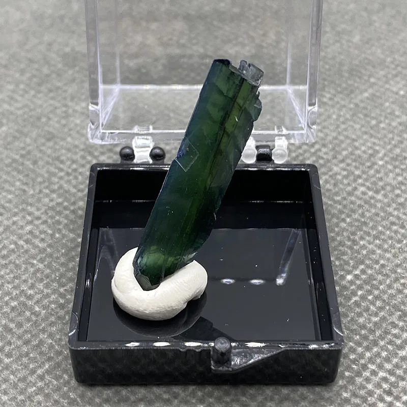 100% natural rare Brazil Vivianite （Blue ironearth） mineral specimen stones and crystals healing crystals quartz +Box 3.5c'm