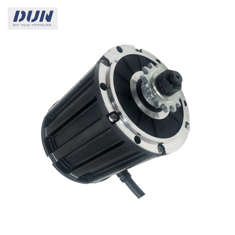 QS120 2000W Rated Voltage 72V 4600RPM 70H BLDC Mid Drive Motor for Electric Mopeds Motorcycle ATV