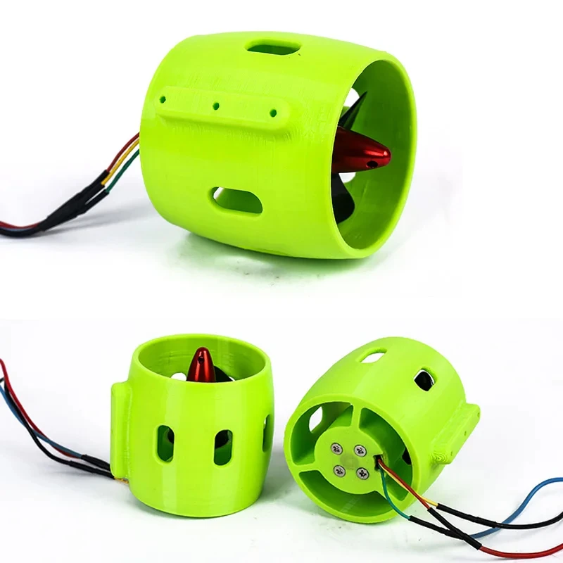 Nuovi Arrivi Dc 12V-24V 20A Propulsore Subacqueo Cw Ccw Motore Con Elica A 4 Pale Per Jet Boat Robot Sottomarino Modello Rc
