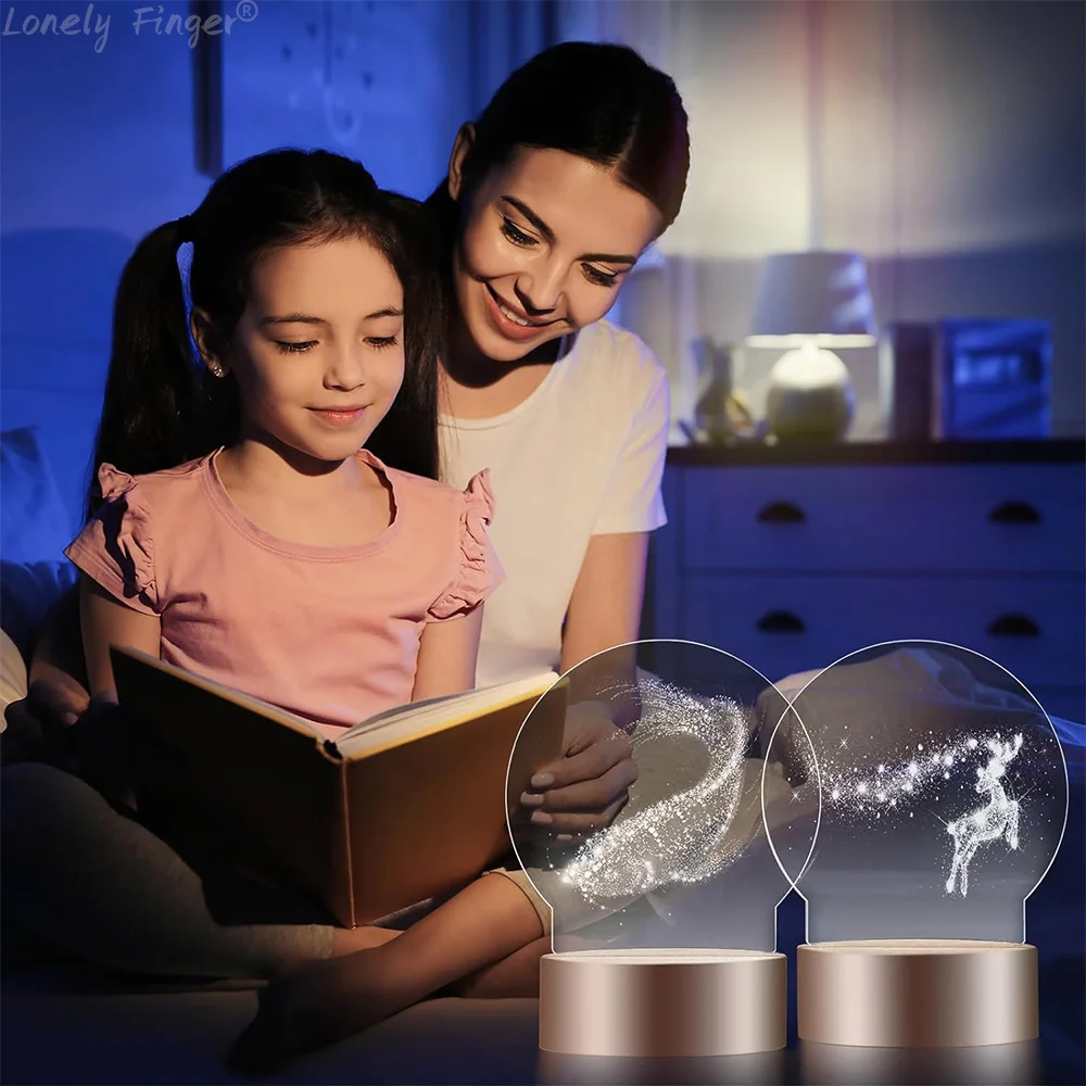 12Pcs2Acrylic 시트 LED 라이트베이스에 대 한 명확한 빈 캐스트 테이블 DIY 디스플레이에 대 한 필름과 두꺼운 라운드 투명 패널 보드