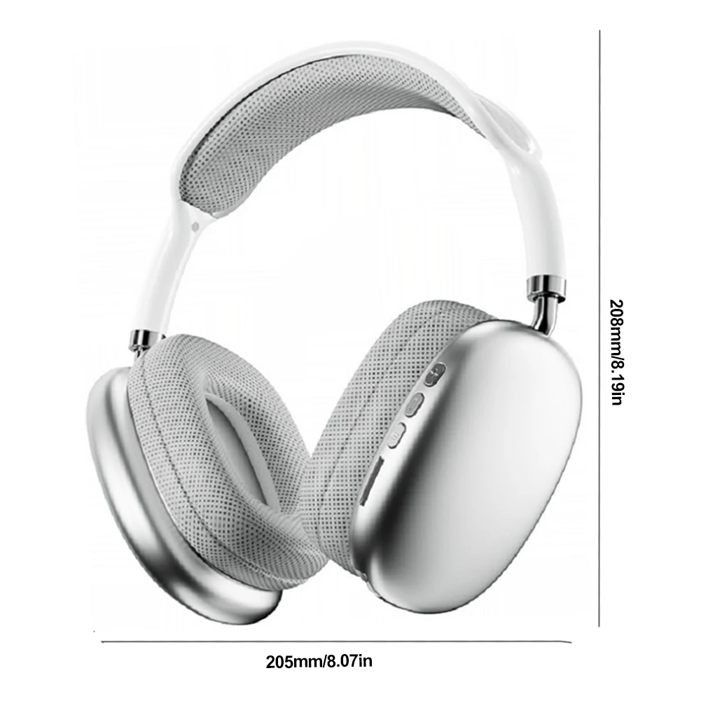P9PRO Max Wireless Headphone Foldable Bluetooth-Compatible 5.0 Gaming Headphone Noise Reduction Hands-free Calling for Running 6