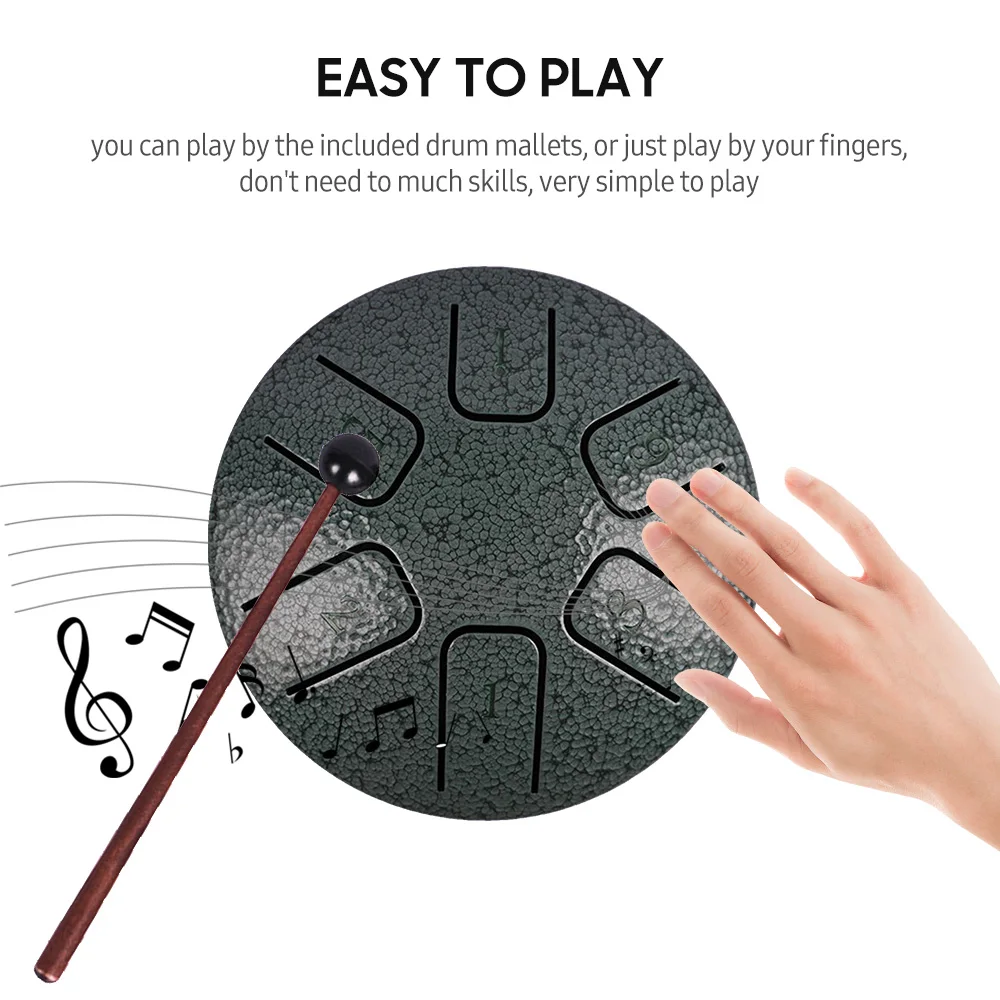 Steel Percussion Instrument Steel Tongue Drum Mini Zen Musical