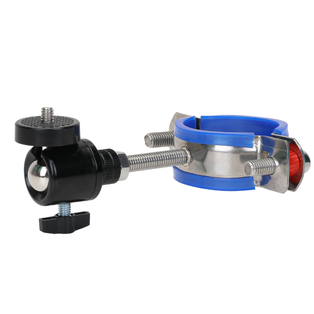 Stainless Steel Adjustable Pipe Clamp Bracket 48-55mm Wall Ceiling Mount Pipe Su