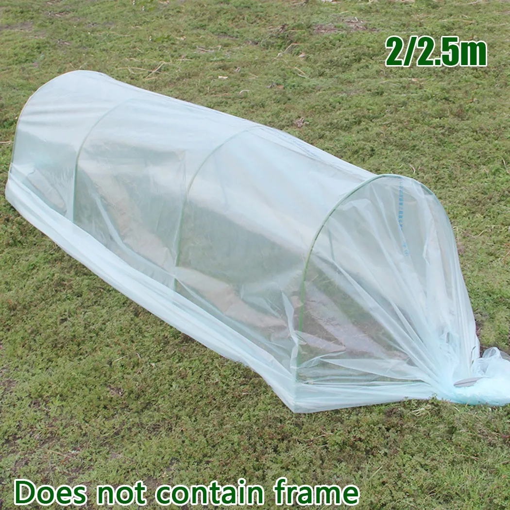 Gewächshausfolie 0,4mm - Transparente PE Folie 4x10m Für Garten & Pflanzenanbau