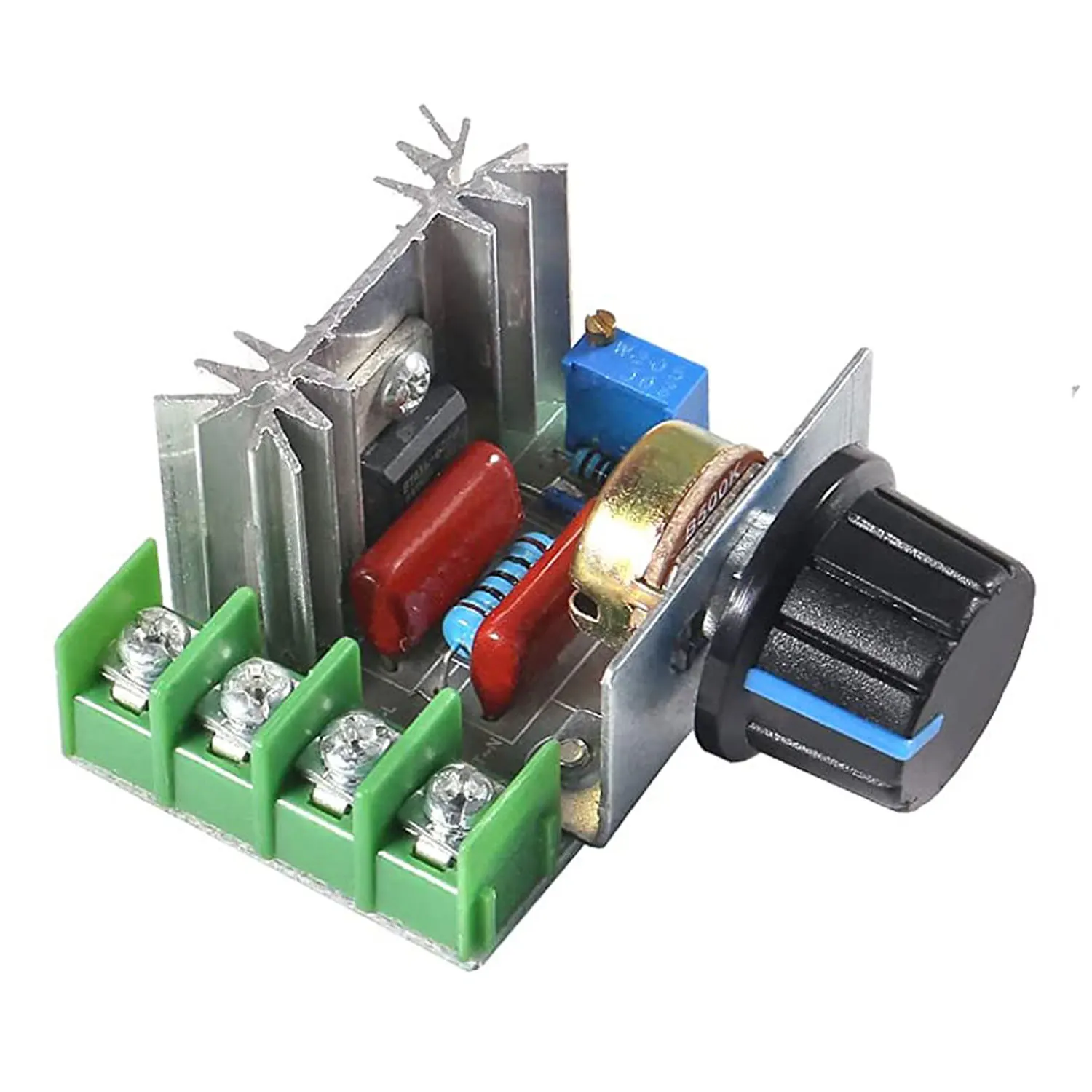 

AC 220V 2000W SCR Voltage Regulator Dimming Dimmers Motor Speed Controller Thermostat Electronic Voltage Regulator Module