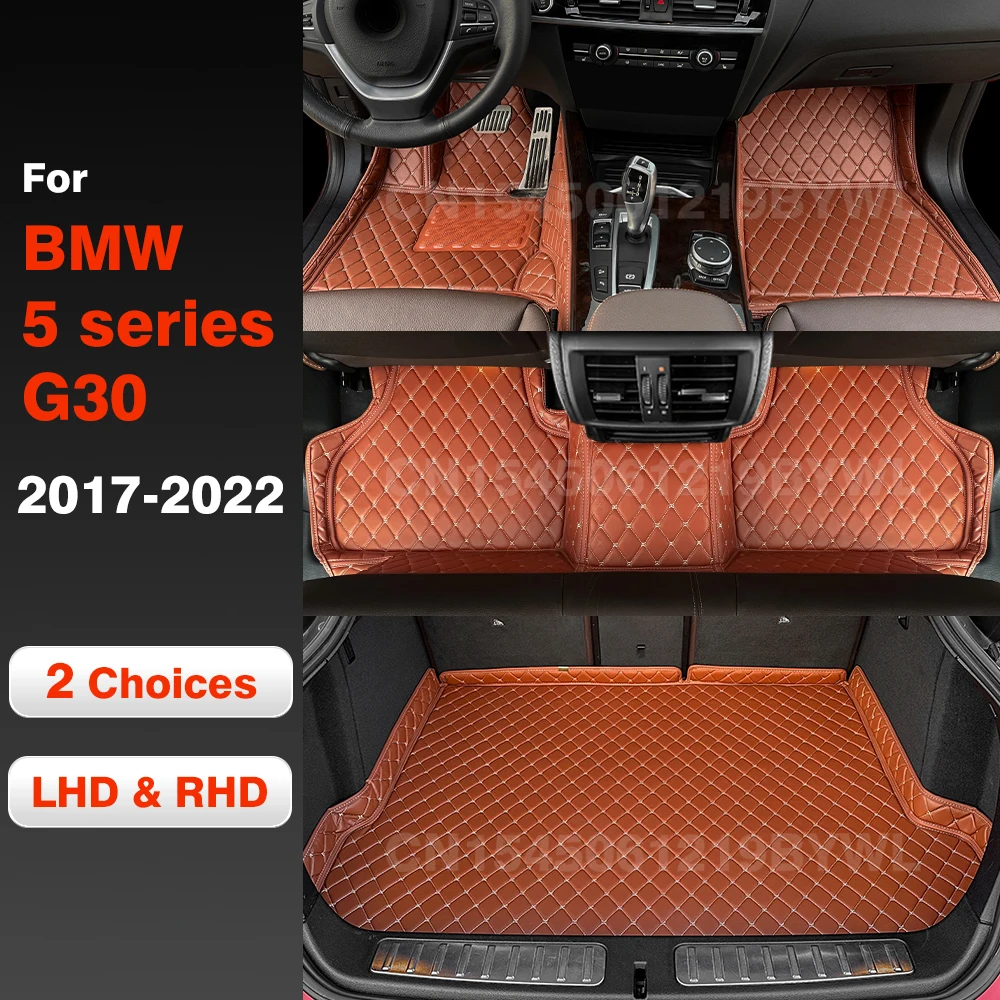 Alfombrillas De Coche Para BMW Serie 5 G30 525i 530i 540i 2018