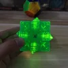 Moyu Limited Edition 3x3 Cube Pocket Cube Green Transparent Speed 3x3x3 Magic Cube Collection Profession Cube Education Toys 4