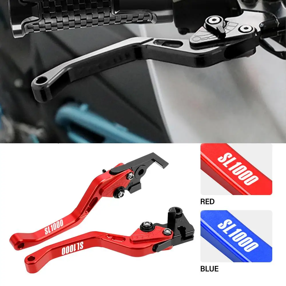 

Motorcycle Adjustable Motor Brake Clutch Levers Handle Accessorie Grips For APRILIA SL1000 2000 2001 2002 2003 2004 SL 1000