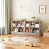 Children's Bookshelf, Toy Storage Cabinet, 35.4 "L Storage Cabinet, Suitable for Children's Rooms, Game Rooms, Kindergartens 3