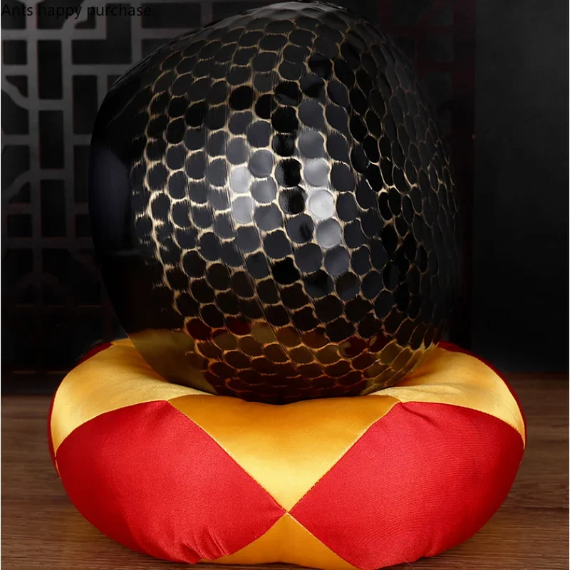 Copper Bowl Buddha Sound Bowl Buddhist Supplies Tibetan Bowls Sacrificial Music Therapy  Tibetan Singing Bowls Set Mat Stick 6