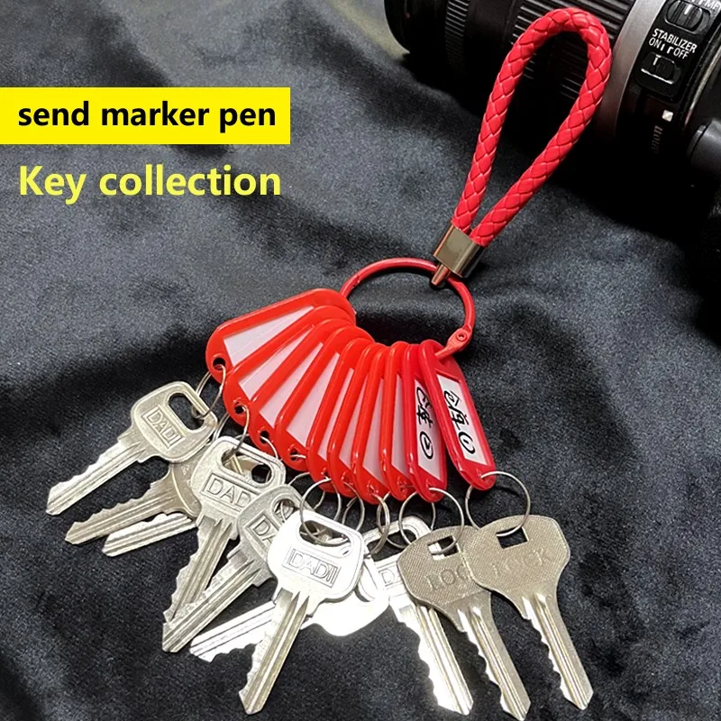 Enhanced Key Organizer with Marker Pen - Essential Storage Solution