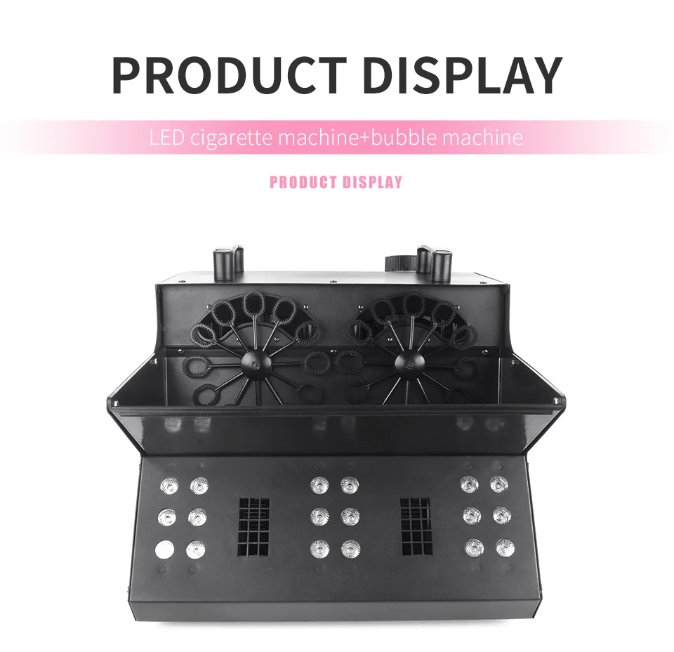 Fog Bubble Machine Led Fog Machine Led Fog Bubble Machine DMX512 Stage Bubble Fo