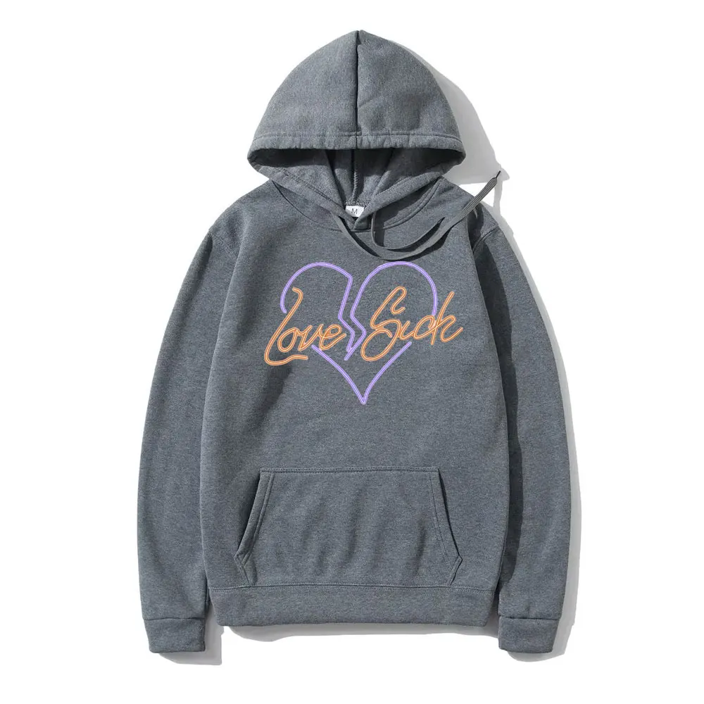 Rapper Don Toliver Love Sick Album Graphic Hoodie Men Women Hip Hop Black Streetwear Unisex Fashion Oversized Pullover Hoodies