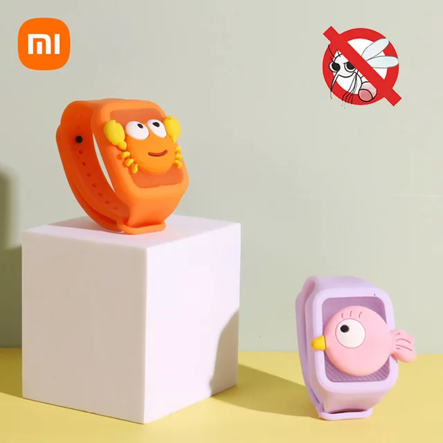 Xiaomi Szúnyogtaszító Órás Kártevő Visszautasítás Pro Szúnyog Gyilkos Anti-Moszkito Műtárgy Vízálló Flash Csuklópályás Karkötő