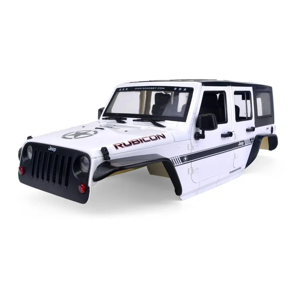 

Wheelbase Body Car Shell DIY set for 1/10 RC Crawler Axial SCX10 & SCX10 II 90046 90047 Jeep Wrangler