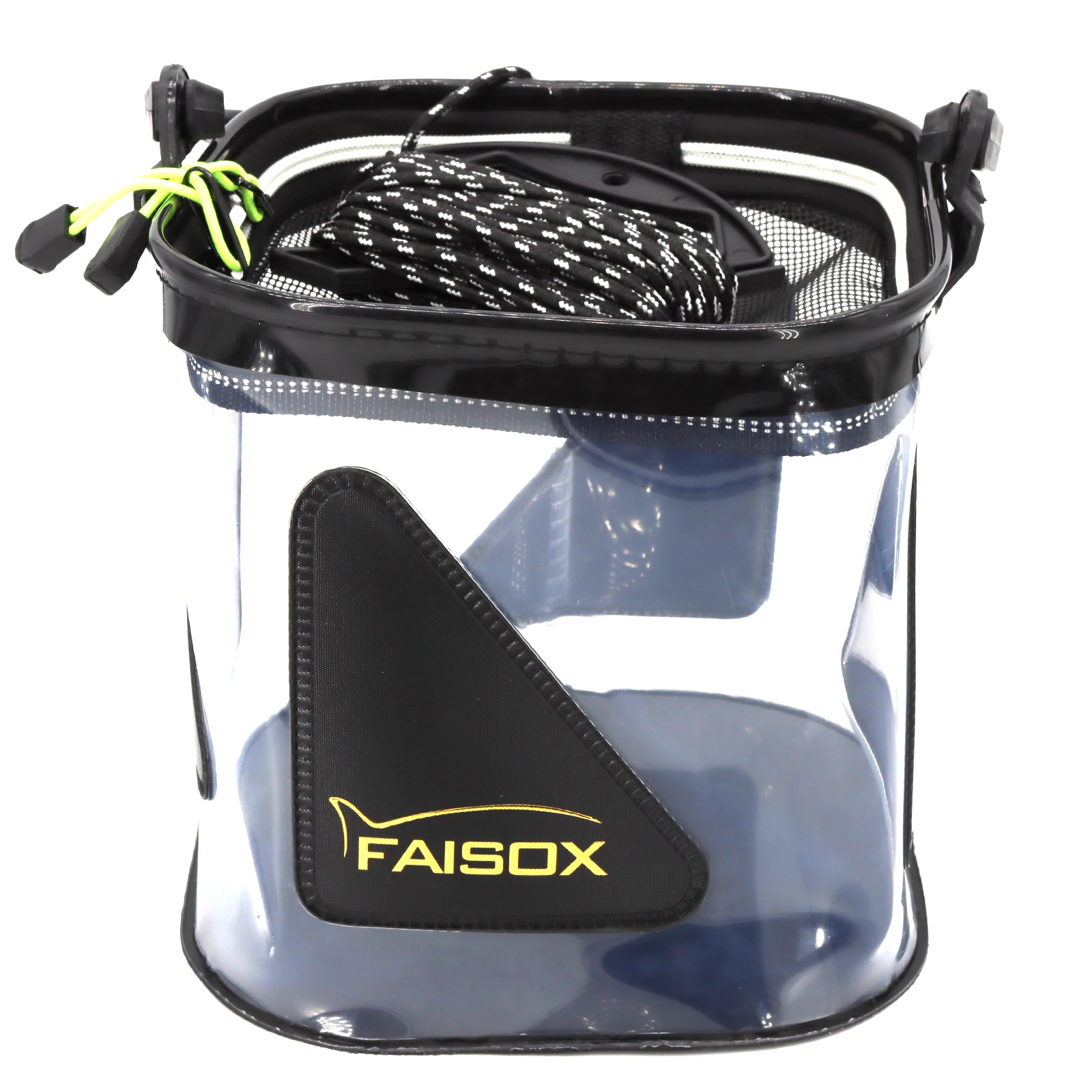 

Faisox Fishing Bucket, 7L/10L/12L Foldable Live Fish Container，Outdoor Camping EVA Multi-Functional Live Fish Bait Bucket