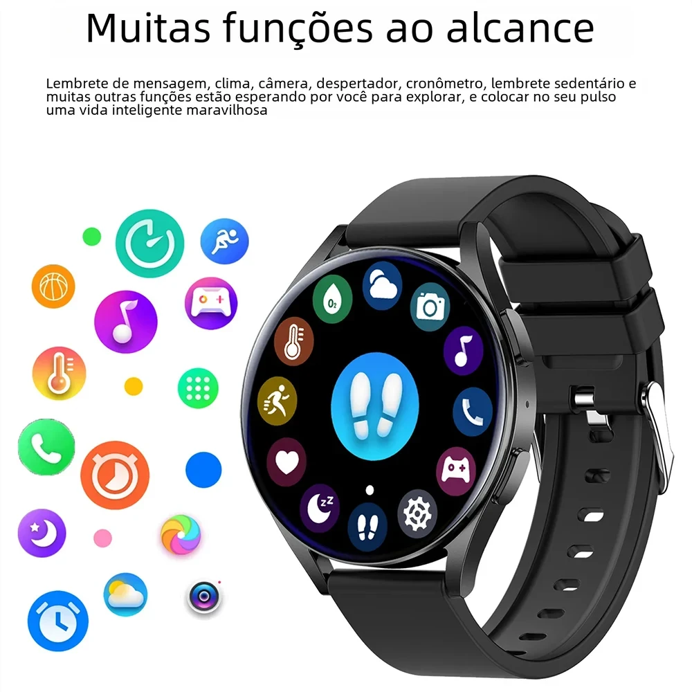 LAXASFIT 2025 New Smart Watch Bluetooth Dialing Answering Phone Watch 6 Men Women Health Monitoring Smart Watch for Android IOS 2