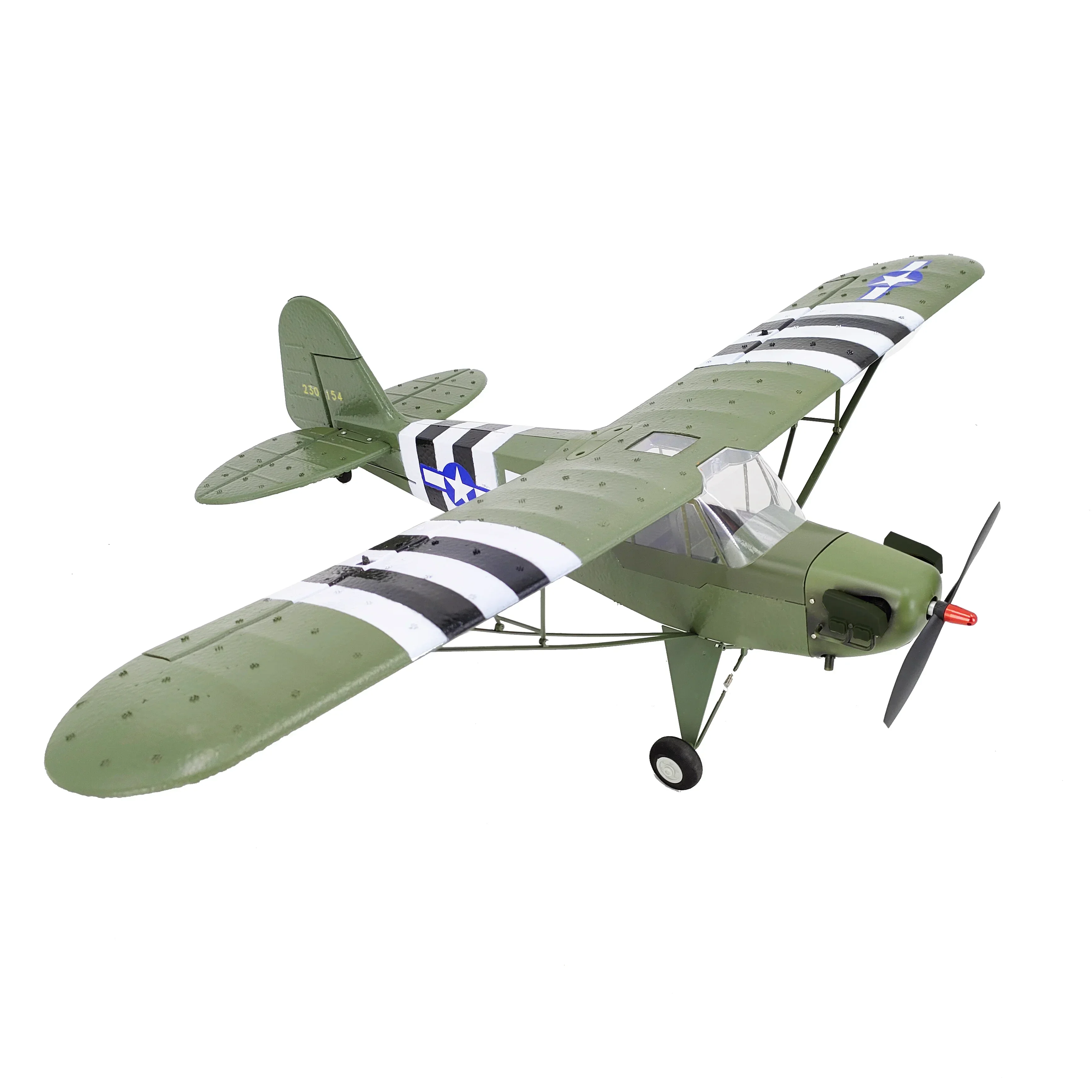 1/16 Rc Aircraft Model Simula J3 Air Plane 4-Way Six-Axis Fixed-Wing Remote Control Aircraft Rc Model Kid Toys Regali Di Compleanno