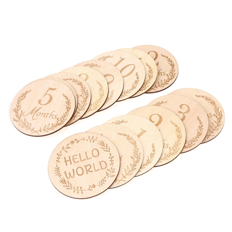 Рисунок 2 - новорожденные деревянные карточки