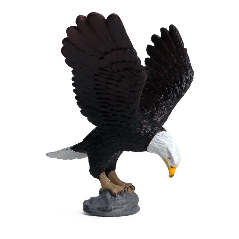 Simulation animal children's solid static birds solid wings eagle