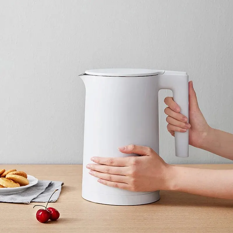 Electric Kettle Xiaomi Mijia Electric Kettle 2 Household 1.7L Capacity for Camping Travel Health Pot 220V 304 Stainless Steel Inner Liner