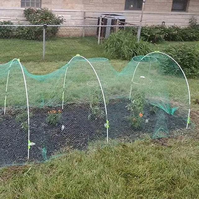 Új Kerti Növényi Karika Palánták Íves Fészer Tartókonzol Üvegházhatású Beállított Üveg Tartós Fagyvédelem A Teraszok Zöldségkertéhez - Image 6