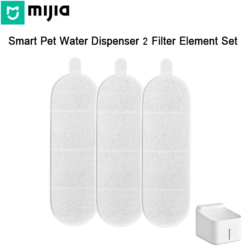 Mijia Smart Pet Water Dispenser 2 Filter Element Set PP Cotton Layer Efficient Antibacterial Pet Water Dispenser 2 MJLXTZ03 water filter water dispenser parts
