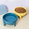 2Pcs Pet Feeder Bowl Dog Cat Bowls Water Food Feeding Bowl for Puppies Kittens Cats Dogs Pet Feeders 4