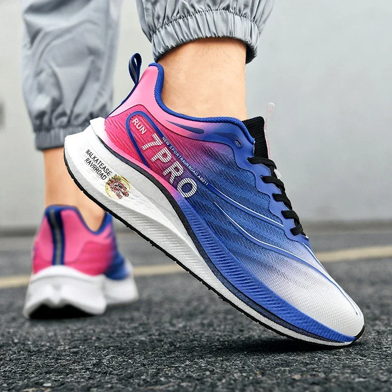 2024 New Summer Carbon Plate Friction Sound Racing Running Shoes for Both Men and Women, Couple Sports Shoes36-45 6