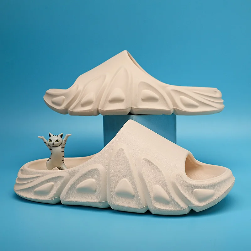 Slip Slippers for Men Non-Slip With Thick Sole Soft Foam Sliders Slipper for Indoor  Outdoor_voghion.com