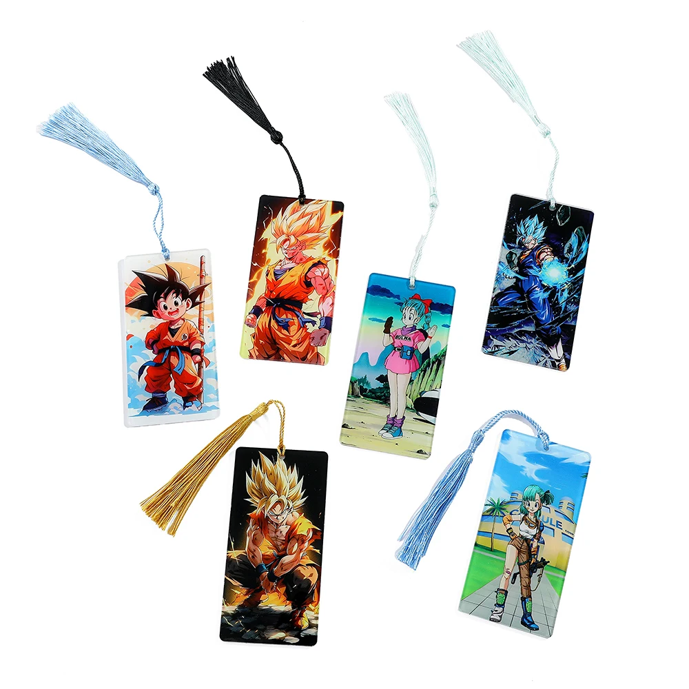 Dragon Ball Acrylic Bookmark Collectibles for anime enthusiasts reading markers for book lovers