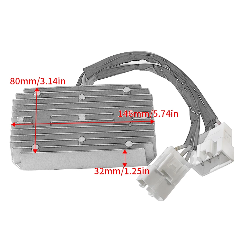 Motorrad Spannungs regler Gleich richter für sym gts250 Euro 2 (LM25W-6) (K5-K6) Euro 3 (LM25W1-F) (K7-K8) OEM: 31600-hma-000 Teile – Detail 10
