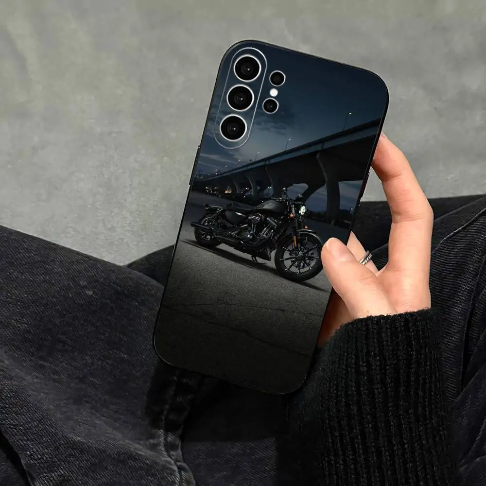 Harley-Davidson Soft Silicone Black Phone Case