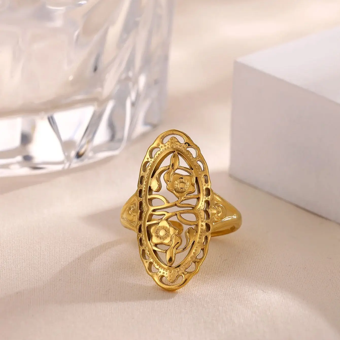 No Brand Provided Rings for Women Stainless Steel