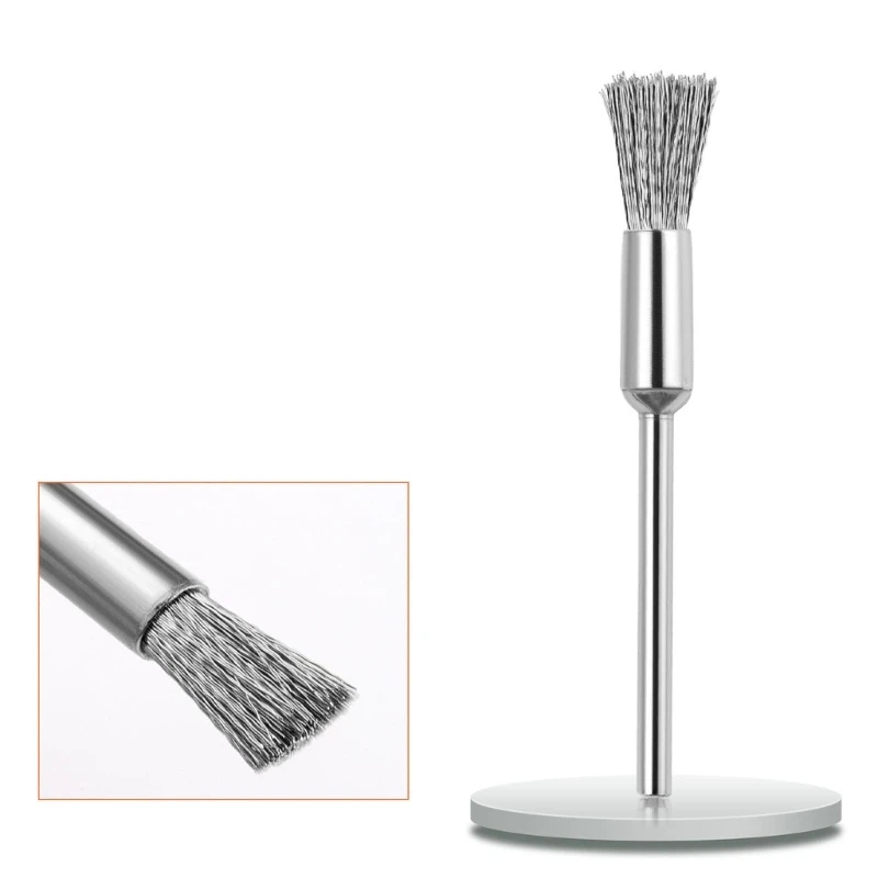 

Щетка для чистки головки сверла для ногтей, щетка для чистки насадок для дизайна ногтей, щетка для маникюрного салона, домашнего