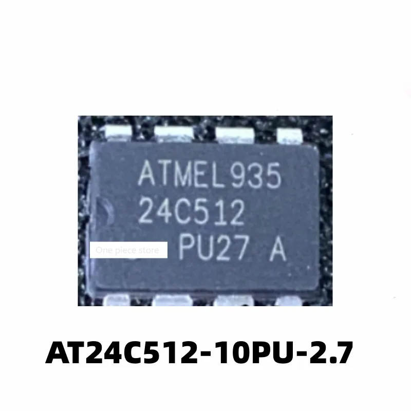 

5PCS AT24C512-10PI-2.7 PU27 PI27 DIP8