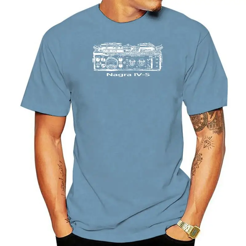Nagra Iv-S Reel To Reel Tape Recorder T-Shirt Stampate Pesanti S - 5Xl