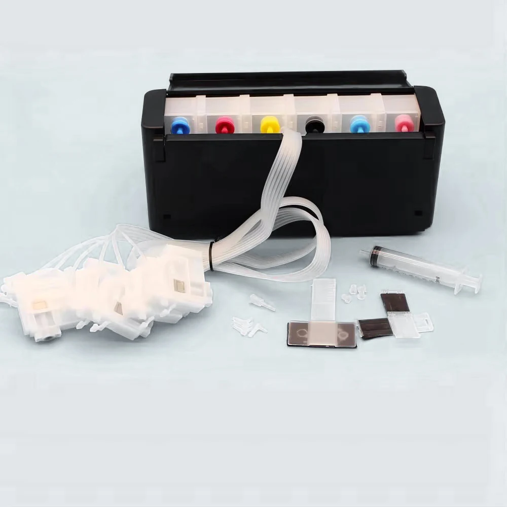 Newest 6 Colors Compatible Series CISS Ink Tank System External Cartridge For Epson L805 L800 L1800 L801 L810 L850 L1300