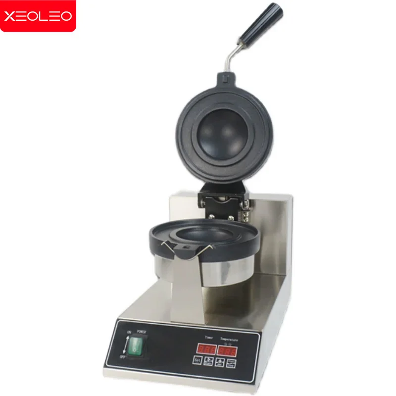 XEOLEO Electric Ice Cream Waffles Ufo Burger Maker Hamburg Gelato Panini Press Machine Sandwich Press Maker 1200W/1300W