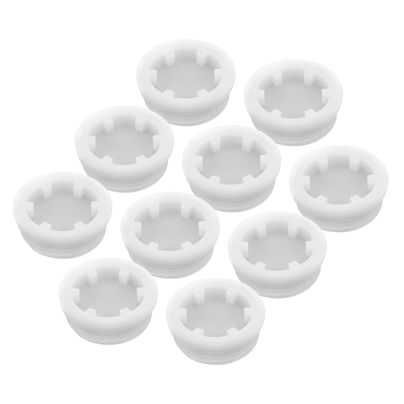 200L Plastic Drum Caps Sealed Bucket Lid Storage Paint Covers Threaded Barrel Tops Industrial Container Lids Handling Tools