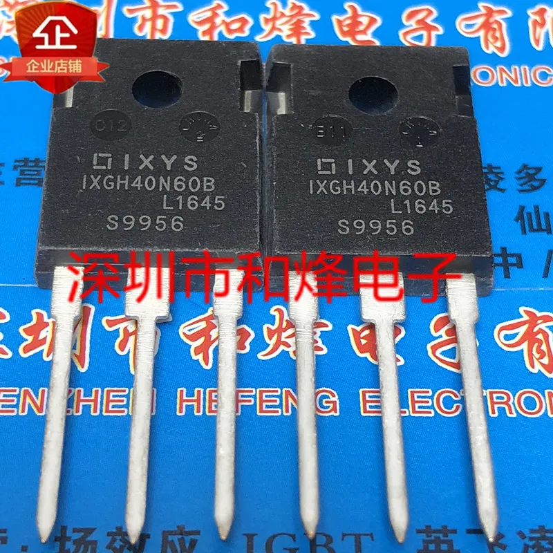 

5 шт.-10 шт. IXGH40N60B TO-247 IGBT 600V 75A, новый и оригинальный НА СКЛАДЕ