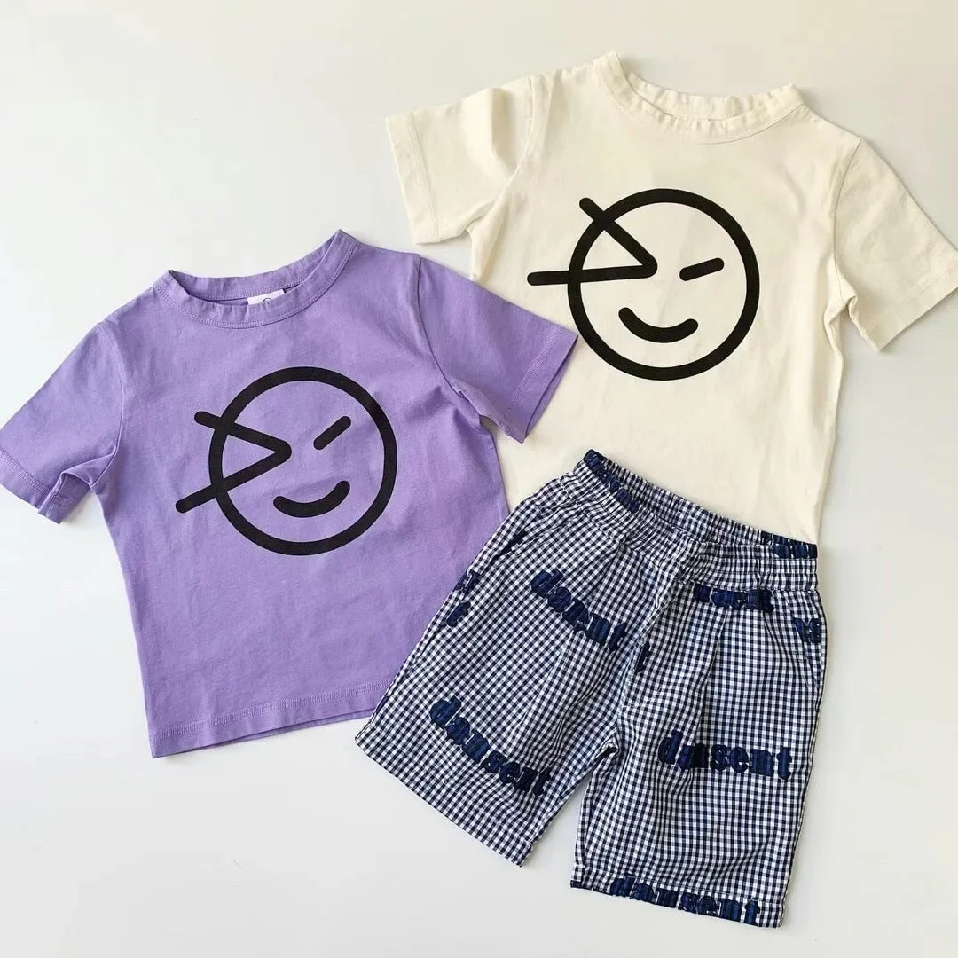 Summer Wyn Boys Clothes Sets Kids Short Sleeve Cotton T-Shirt Toddler Children Girls Tops Tees Pants Baby Clothing Suits kids clothing set kids t shirt
