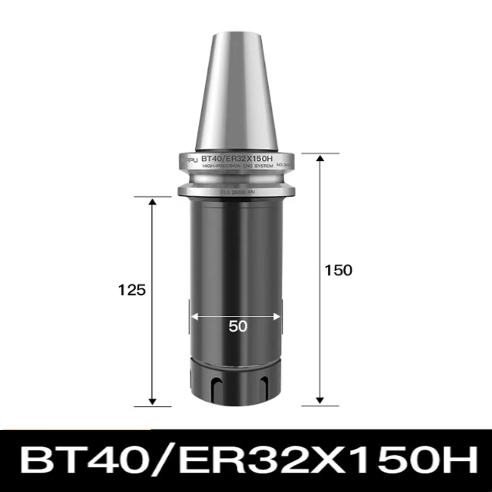 CNC Drehmaschine Zubehör Kegel BT40 ER32 ER16 ER20 ER11 ER25 Spannzange BT50 Werkzeug Halter Fräser Bohrer Klemme Schnell Ändern – Detail 13