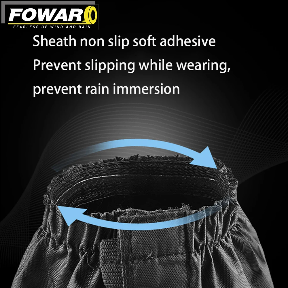 Motorcyclist Raincoat Bicycle Scooter Dirt Pit Bike Motorbike Accessories Footwear Waterproof Boots Rain Snow Portable Folding