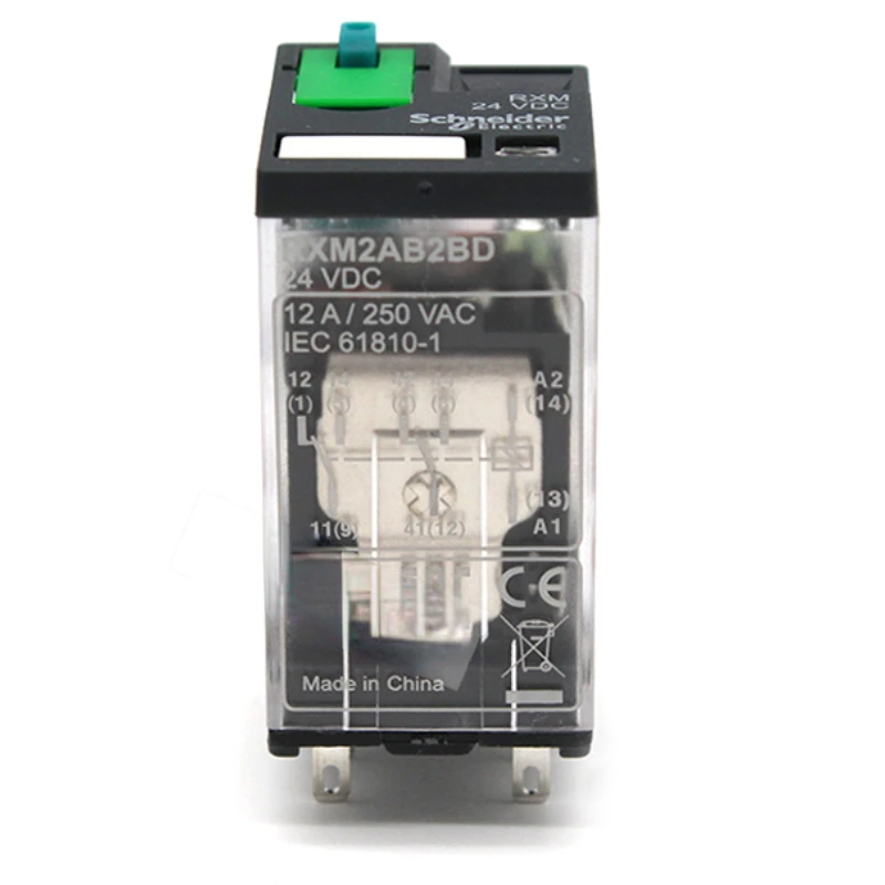 

relay RXM2AB2BD 24V DC 8 feet rated current 12