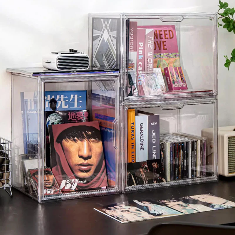 Retro Cd Organizer Rack Tray Holder Portable Capacity Large Luxury CD Rack Insert Organizador Cds De Musica Stand Furnitures