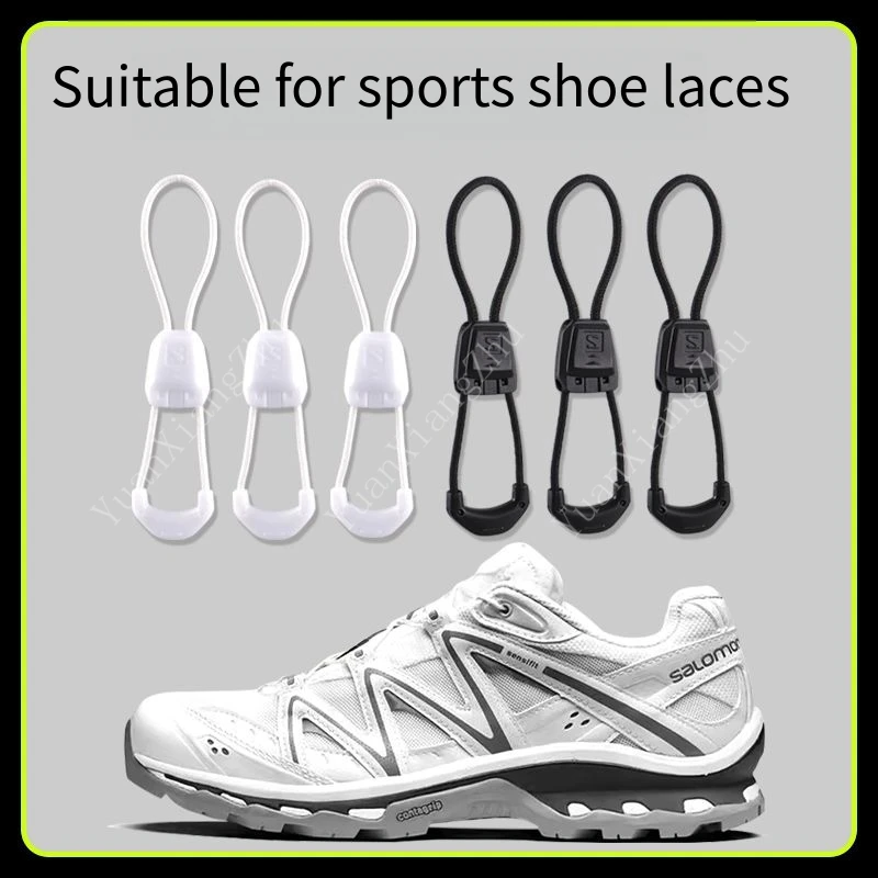 No tie Shoe laces Round Tennis Without ties Adult Kids Quality Running...